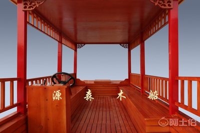 匠心獨運 探秘興化源森木船廠6米單亭仿古船的多彩世界